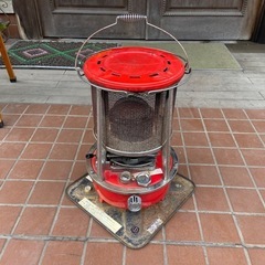 ストーブ　昭和レトロ　中古品　赤　フジカ　石油ストーブ　KSP-1型