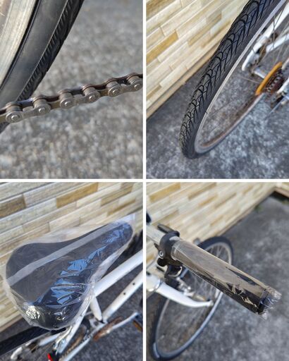 中古自転車 7段変速 460MM クロスバイク軽整備済み 防犯登録対応 町田