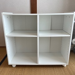 【交渉中】カラーボックス（ホワイト）