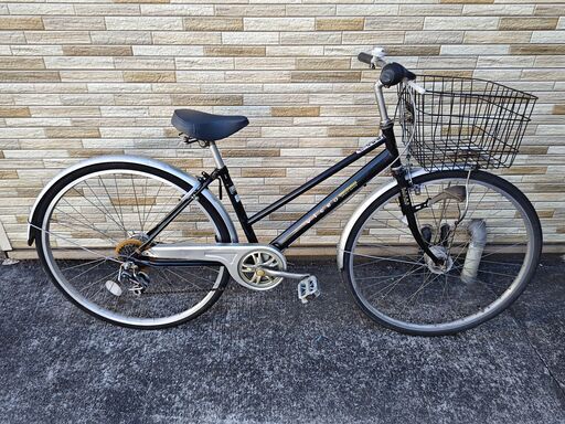 中古自転車 6段変速 27インチ LEDオートライト 軽整備済み 防犯登録対応 町田市 相模原市 MM608
