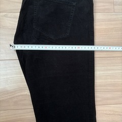 UNIQLO ユニクロ スキニーパンツ ブラック サイズ22の画像