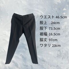 美品 LUIGI BIANCHI Mantova ブラック　1つボタン　ジャケット タキシード　パンツ付き D_030の画像