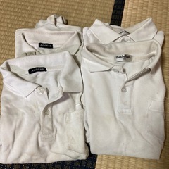訳あり！長袖ポロシャツ4点セット130