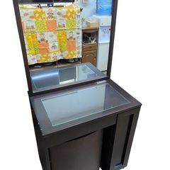 50%OFF 　大塚家具　鏡台　椅子付き