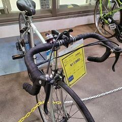 J6620　ロードバイク　Grandir　シルバー　700C×28C　3×7ギア　★店頭にて試乗可★ 簡易クリーニング済　【リユースのサカイ柏店】　 中古自転車 　流山市  松戸市 我孫子市 鎌ヶ谷市 船橋市 守谷市 取手市の画像