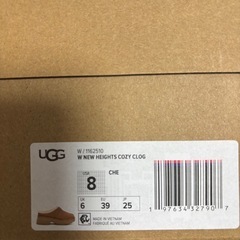 新品！UGG  25cmスリッポン New Heights Cozy Clog　の画像