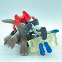 P0629609A 円谷プロ 特撮ヒーロー ウルトラマンジャスティス クラッシャー チャンドラー ゼットン メトロン星人 シリーズ コレクション ソフビ おもちゃ の画像