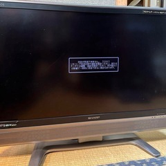 SHARP AQUOS 液晶テレビ 37型 LC-37EX5の画像