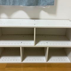 ニトリ カラーボックス 白 の画像