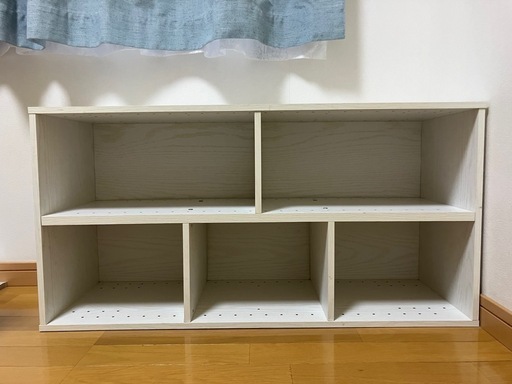 ニトリ カラーボックス 白