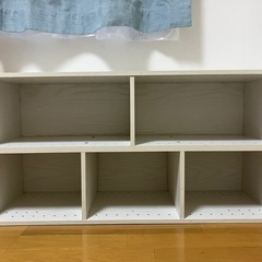 ニトリ カラーボックス 白 