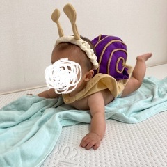 ベビー服　ベビーコスチューム　コスプレ　カタツムリの画像