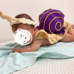ベビー服　ベビーコスチューム　コスプレ　カタツムリの画像