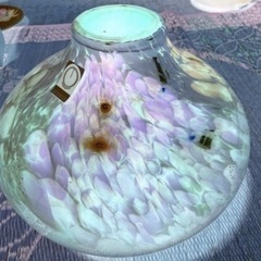 美品KAMEIガラス大阪　花瓶