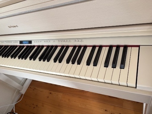 【値下げ相談可】Roland 電子ピアノ　HP605-GP （建物情報追記有）