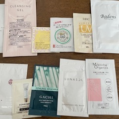 化粧品 サンプル 日焼け止め 化粧水 まとめの画像