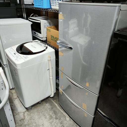 東芝 6kg全自動洗濯機 AW-6D3M 2016年製造 \u0026 AQUA 冷凍冷蔵庫 AQR-271D 2015年製造