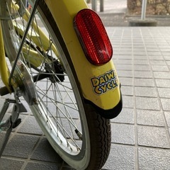 こども自転車　20 黄色　2年前に購入の画像