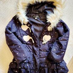 100cm　コート　女の子コートの画像