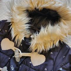 100cm　コート　女の子コートの画像