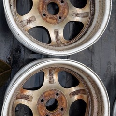 希少品 WORK MEISTER S1 ワーク マイスター 15インチホイール４本 5.5J+38 PCD100 4H ワゴンR エブリィ　タント　スペーシア/デイズ等 美品
の画像