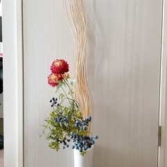 造花のオブジェ