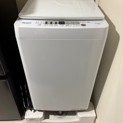  【2024年製洗濯機】 Hisense HW-G55BK1