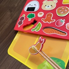 お箸練習お弁当おもちゃの画像
