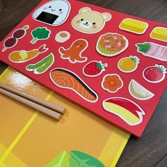 お箸練習お弁当おもちゃの画像