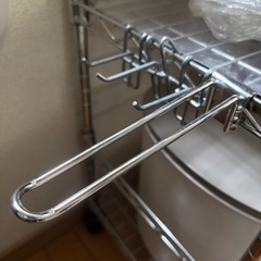 メタルラック用　キッチンペーパーホルダー　フック等の画像