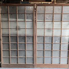 サッシ　木製　建具