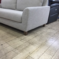 関家具　2Pファブリックソファ　参考価格¥78,000円　生地がオシャレ　No.1335の画像