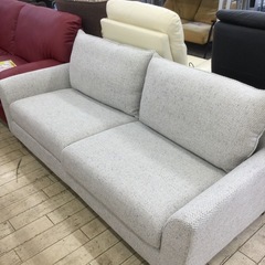 関家具　2Pファブリックソファ　参考価格¥78,000円　生地がオシャレ　No.1335の画像