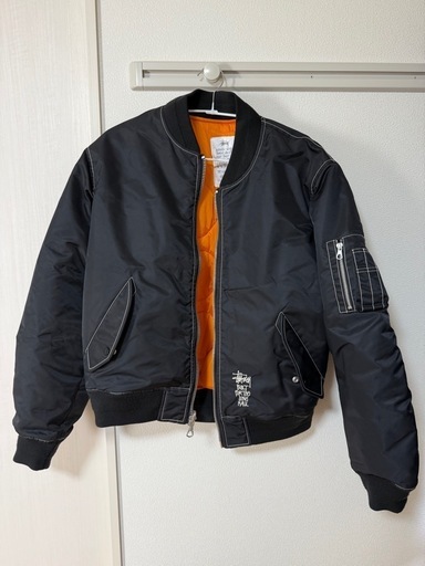 Stussy MA-1ジャケット　ステッチ