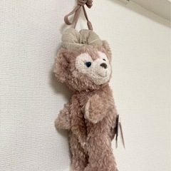 【海外限定】ダッフィー&フレンズ シェリーメイ ぬいぐるみポーチショルダーの画像