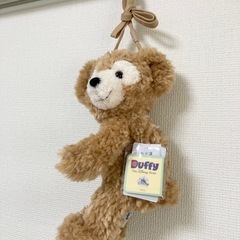 【海外限定】ダッフィー&フレンズ ダッフィー　　　ぬいぐるみポーチショルダーの画像