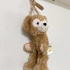 【海外限定】ダッフィー&フレンズ ダッフィー　　　ぬいぐるみポーチショルダーの画像