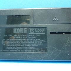 N814　KORG　コルグ　ギターベース用　チューナー　GA-1の画像