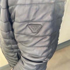！ARMANI JEANS レザー　ライダース！の画像