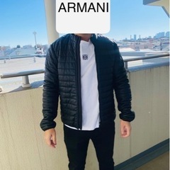 ！ARMANI JEANS レザー　ライダース！