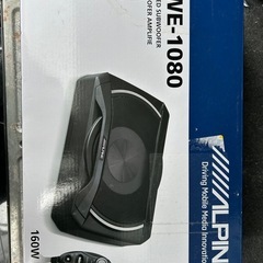 （未使用品）ALPINE SWE-1080 サブウーファー 16...