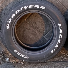 グッドイヤー　イーグル　#1 NASCAR ホワイトレター　215/65R16Cの画像