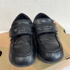 お値下げ致しました⭐️ムーンスター　19.0 黒 レザー フォー...