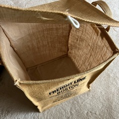 食料ストッカー　保管袋　麻袋　麻バッグ　台所収納　キッチン収納の画像