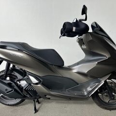 ★☆【超低走行美車・大人気】HONDA PCX（ホンダPCX）JK05 2024年モデル・ブラウン・走行490km・機関良好・GPSドラレコ装着☆★の画像