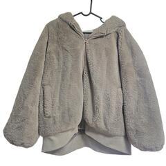 ※取引中【サイズF】もこもこ アウター 毛玉あり 暖かい パーカー