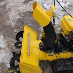 雪対策に！スズキ除雪機8馬力セルOK　動作良好　の画像