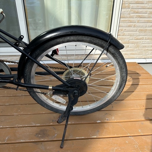 折りたたみ自転車　ブラック