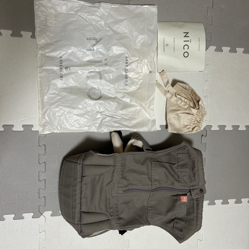 美品　キューズベリー CUSE BERRY NICO ニコ グレージュ