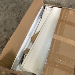 ジャンク品　エイ・アイ・エス ジェメリ ダストBOX収納台 GEM-03 WHの画像